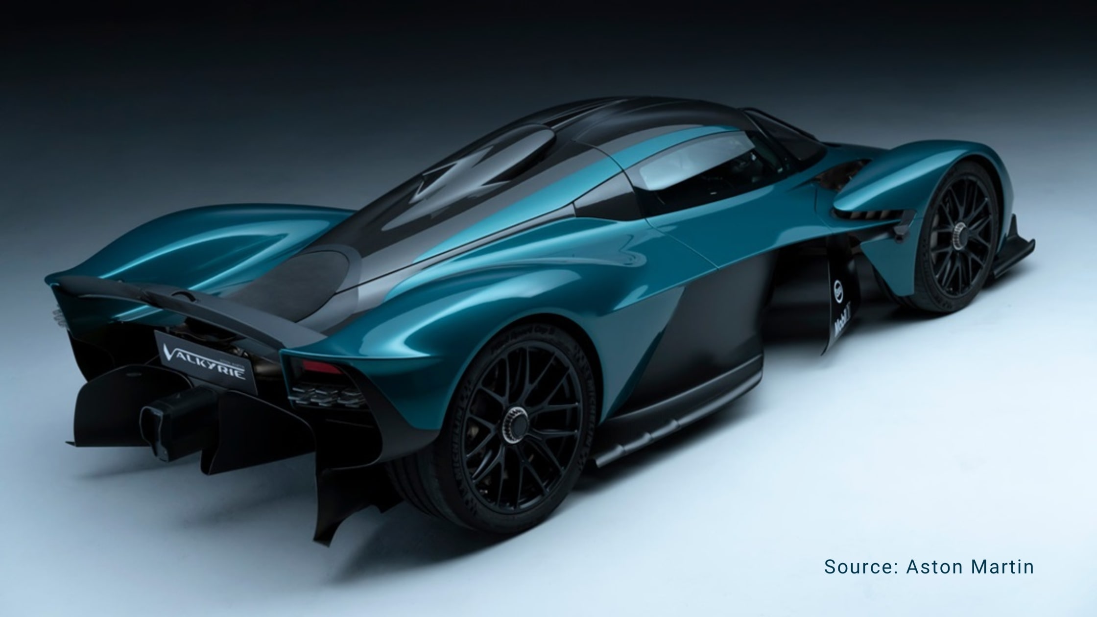 Car Model Names - blue Aston MArtin Valkyrie