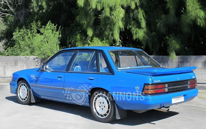 Australian car - blue Holden VK Group A Commodore