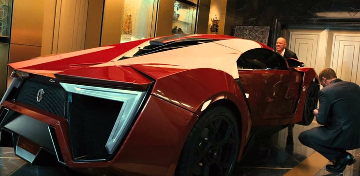 Fast and Furious: W Motors Lykan Hypersport