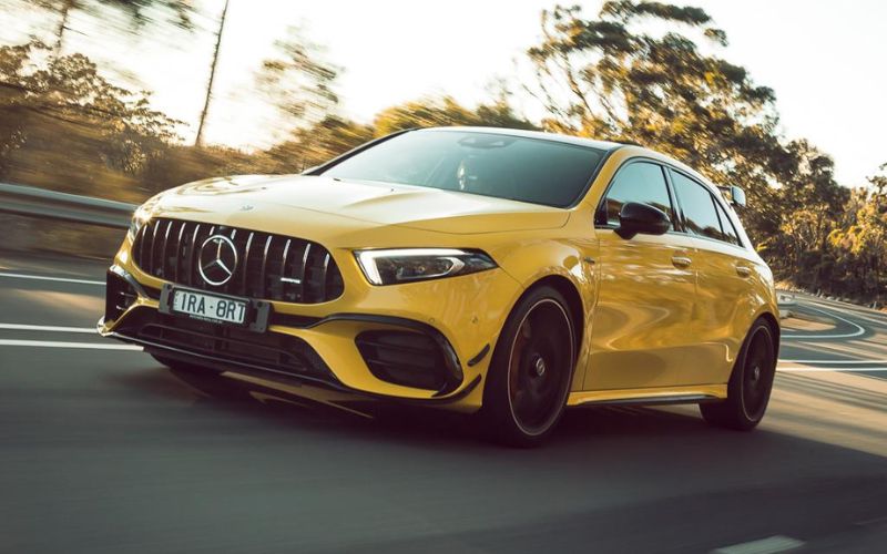 Top Five Fastest Hatchbacks in Australia - Mercedes AMG A45