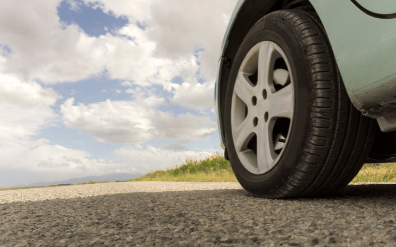 Car Tyres - photo of a car tyre 